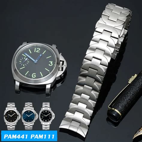 panerai metal bracelet 2017|Panerai stainless steel bracelet 24mm.